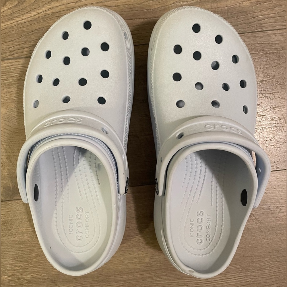 Women’s Light Blue Classic Platform Crocs